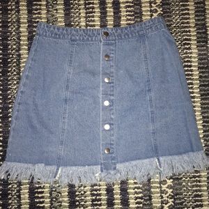 Jean skirt